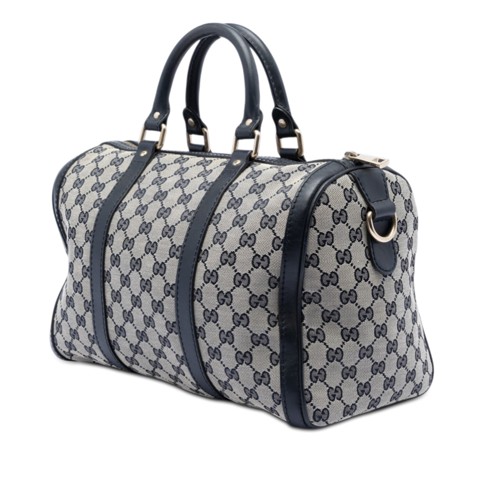 Pre-Loved Gucci Medium GG Canvas Joy Boston Bag - Picture 2 of 7